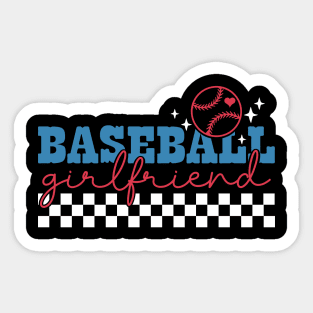 Baseball Girlfriend Sticker